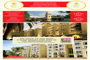 Avail elegant spanish styles homes are ready to occupation at GM Infinite E City Town in Bangalore